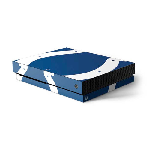 NFL Indianapolis Colts Large Logo Xbox One X Console Skin