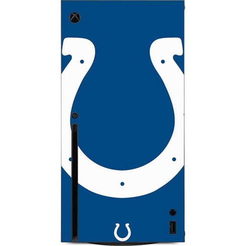 NFL Indianapolis Colts Large Logo Xbox Series X Console Skin