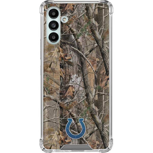 NFL Indianapolis Colts Realtree AP Camo Galaxy A13 5G Clear Case