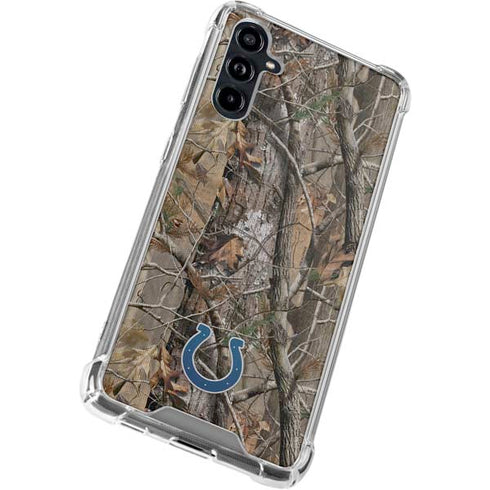 NFL Indianapolis Colts Realtree AP Camo Galaxy A54 5G Clear Case