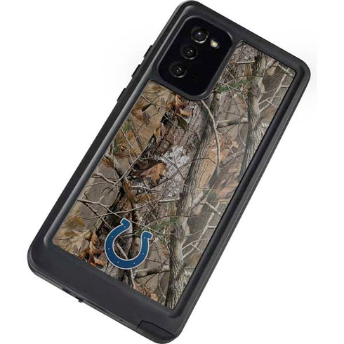 NFL Indianapolis Colts Realtree AP Camo Galaxy Note20 5G Waterproof Case