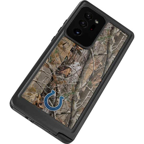 NFL Indianapolis Colts Realtree AP Camo Galaxy Note20 Ultra 5G Waterproof Case