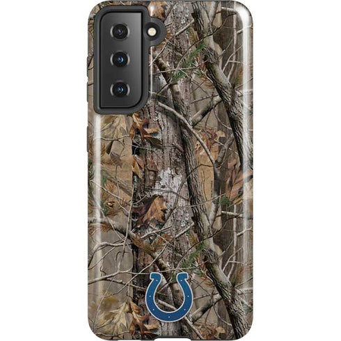 NFL Indianapolis Colts Realtree AP Camo Galaxy S21 5G Pro Case