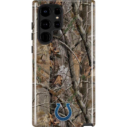 NFL Indianapolis Colts Realtree AP Camo Galaxy S22 Ultra Pro Case