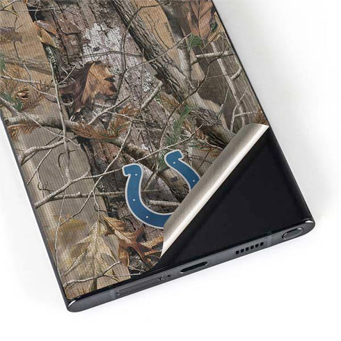 NFL Indianapolis Colts Realtree AP Camo Galaxy S22 Ultra Skin