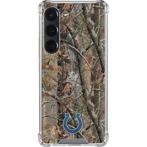 NFL Indianapolis Colts Realtree AP Camo Galaxy S23 Clear Case