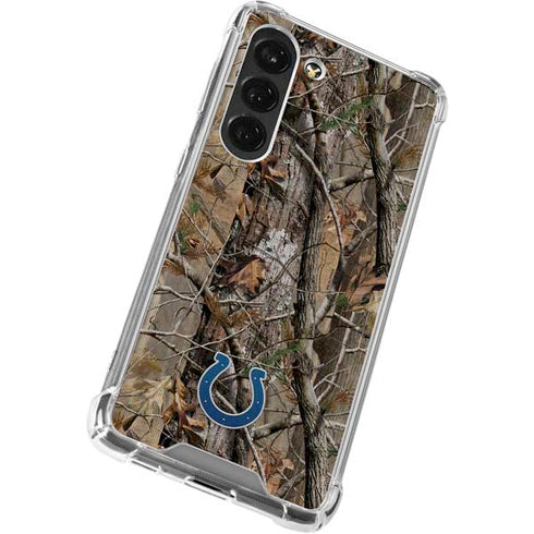 NFL Indianapolis Colts Realtree AP Camo Galaxy S23 Clear Case