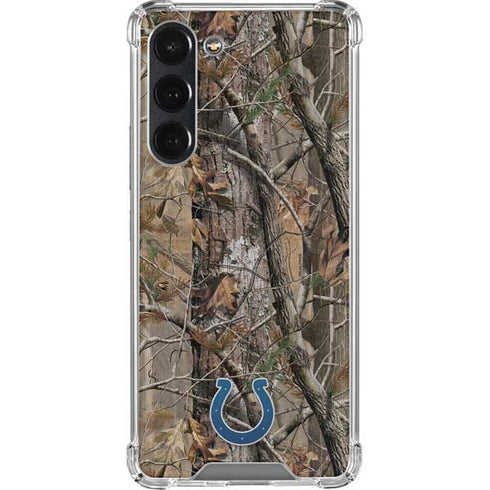 NFL Indianapolis Colts Realtree AP Camo Galaxy S23 Plus Clear Case