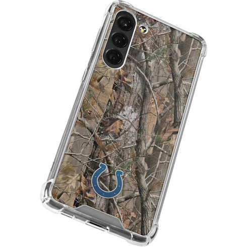 NFL Indianapolis Colts Realtree AP Camo Galaxy S23 Plus Clear Case