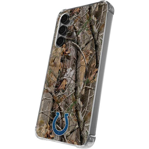 NFL Indianapolis Colts Realtree AP Camo Galaxy S24 Plus Clear Case