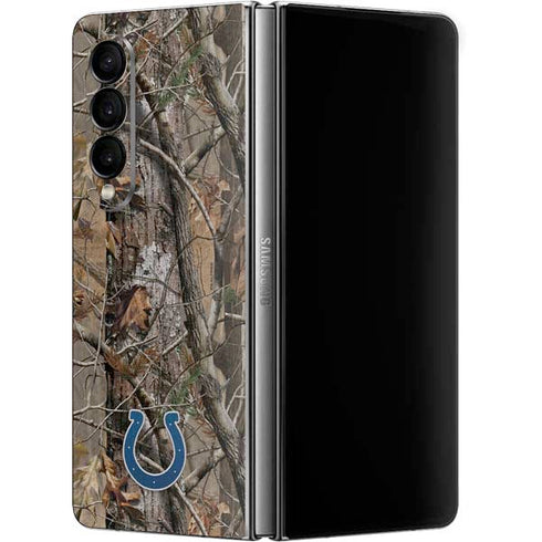 NFL Indianapolis Colts Realtree AP Camo Galaxy Z Fold4 5G Skin