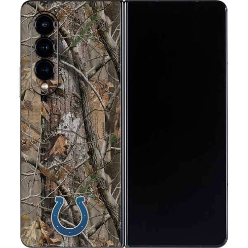 NFL Indianapolis Colts Realtree AP Camo Galaxy Z Fold4 5G Skin