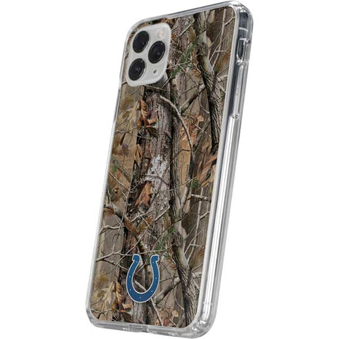 NFL Indianapolis Colts Realtree AP Camo iPhone 11 Pro Clear Case