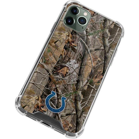 NFL Indianapolis Colts Realtree AP Camo iPhone 12 Pro Clear Case
