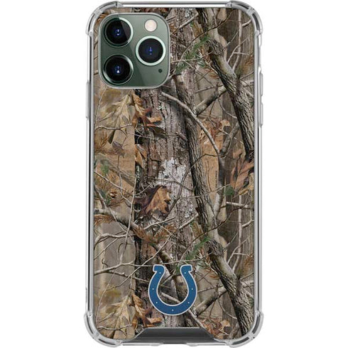 NFL Indianapolis Colts Realtree AP Camo iPhone 12 Pro Max Clear Case