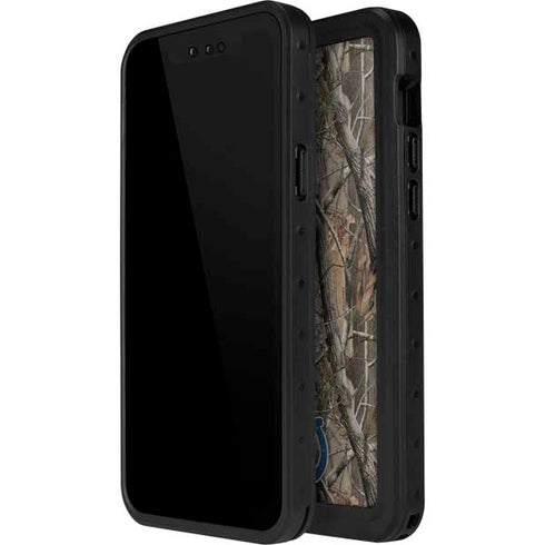 NFL Indianapolis Colts Realtree AP Camo iPhone 12 Waterproof Case