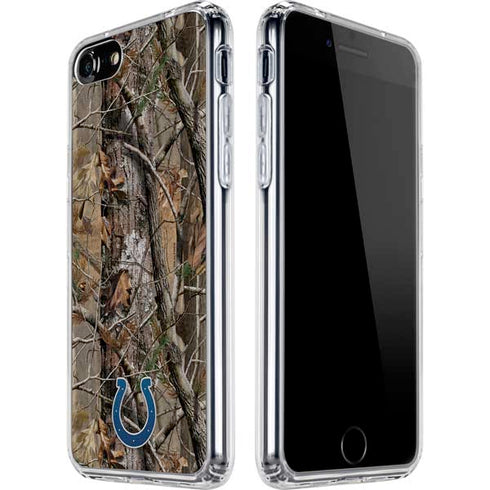 NFL Indianapolis Colts Realtree AP Camo iPhone SE (2nd & 3rd Gen) Clear Case