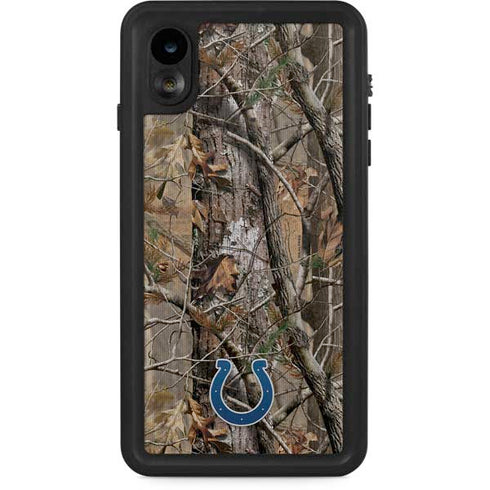 NFL Indianapolis Colts Realtree AP Camo iPhone XR Waterproof Case