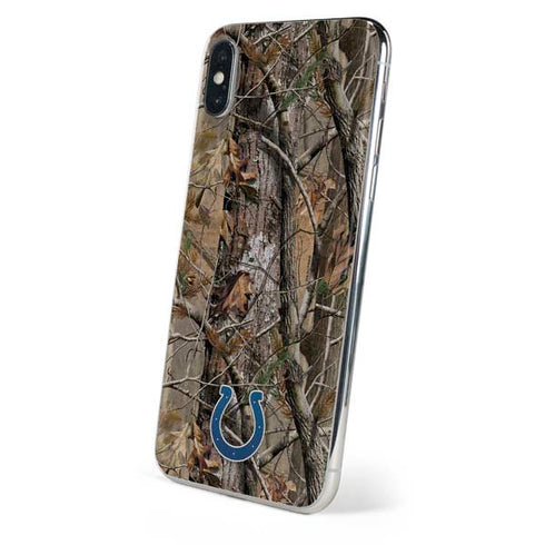 NFL Indianapolis Colts Realtree AP Camo iPhone XS Skin