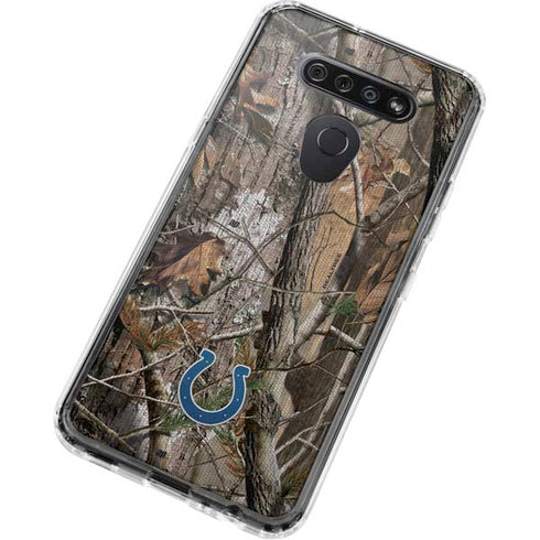NFL Indianapolis Colts Realtree AP Camo LG K51/Q51 Clear Case
