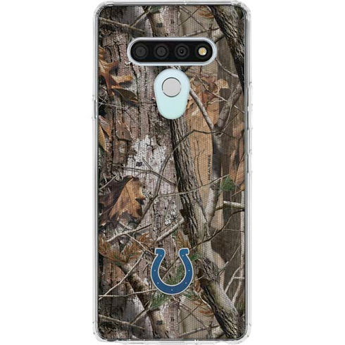 NFL Indianapolis Colts Realtree AP Camo LG Stylo 6 Clear Case