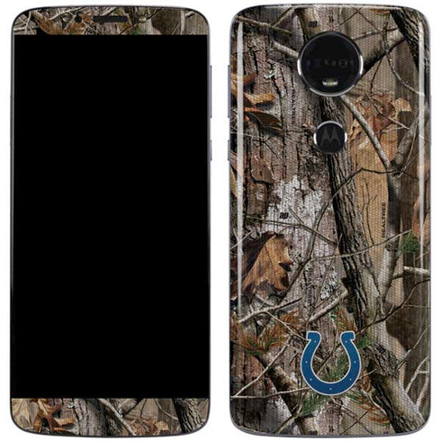 NFL Indianapolis Colts Realtree AP Camo Moto E5 Plus Skin