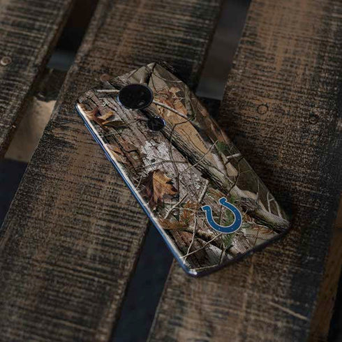 NFL Indianapolis Colts Realtree AP Camo Moto E5 Plus Skin