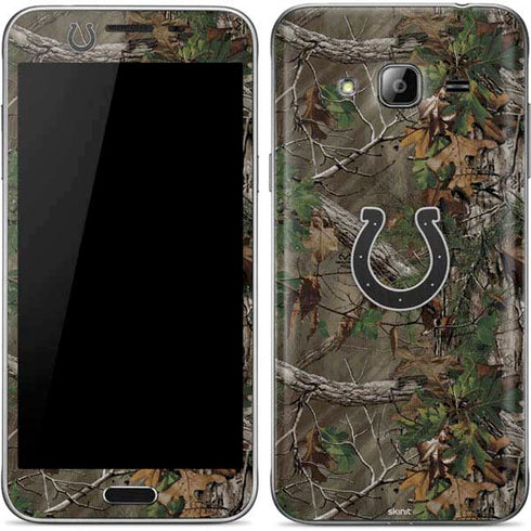 NFL Indianapolis Colts Realtree Xtra Green Camo Galaxy J3 Skin