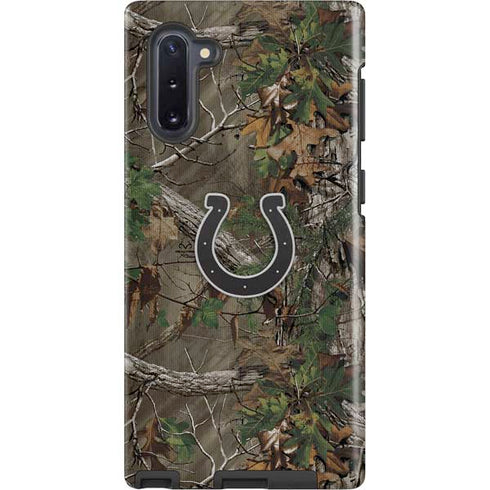 NFL Indianapolis Colts Realtree Xtra Green Camo Galaxy Note 10 Pro Case
