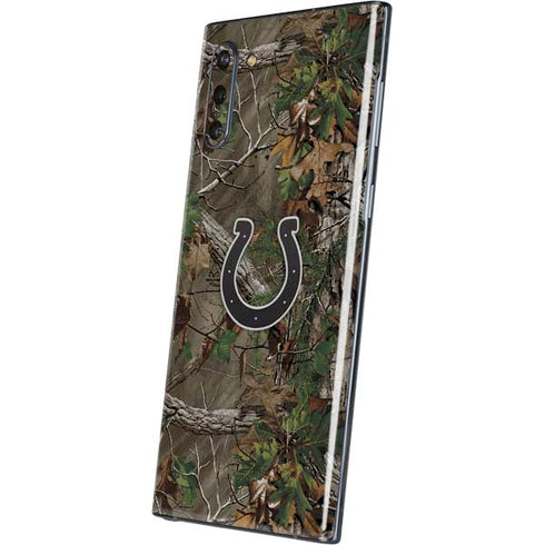 NFL Indianapolis Colts Realtree Xtra Green Camo Galaxy Note 10 Skin