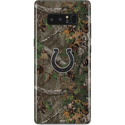 NFL Indianapolis Colts Realtree Xtra Green Camo Galaxy Note 8 Skin