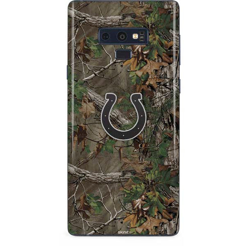 NFL Indianapolis Colts Realtree Xtra Green Camo Galaxy Note 9 Skin