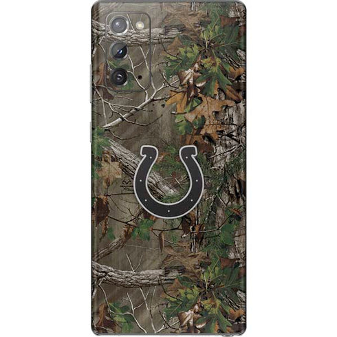 NFL Indianapolis Colts Realtree Xtra Green Camo Galaxy Note20 5G Skin