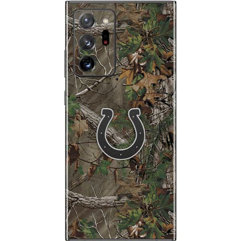 NFL Indianapolis Colts Realtree Xtra Green Camo Galaxy Note20 Ultra 5G Skin