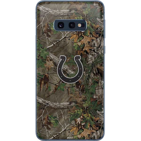 NFL Indianapolis Colts Realtree Xtra Green Camo Galaxy S10e Skin