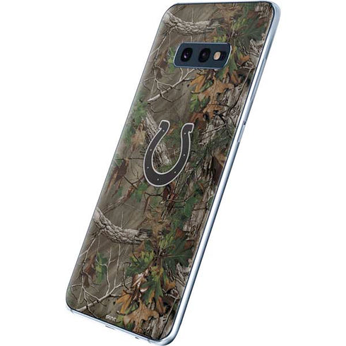 NFL Indianapolis Colts Realtree Xtra Green Camo Galaxy S10e Skin