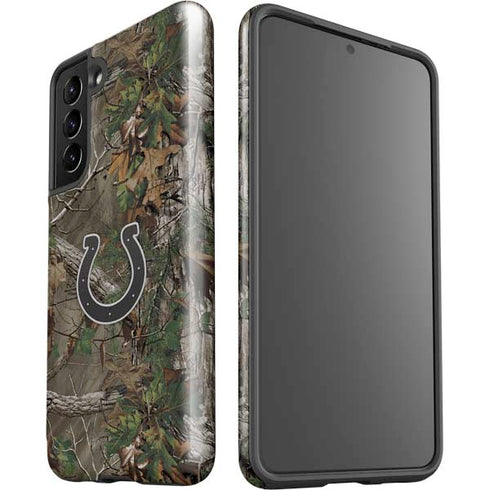 NFL Indianapolis Colts Realtree Xtra Green Camo Galaxy S21 5G Pro Case