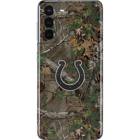 NFL Indianapolis Colts Realtree Xtra Green Camo Galaxy S21 5G Skin