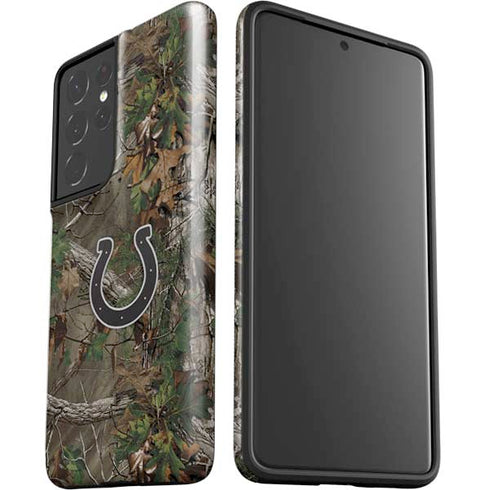 NFL Indianapolis Colts Realtree Xtra Green Camo Galaxy S21 Ultra 5G Pro Case