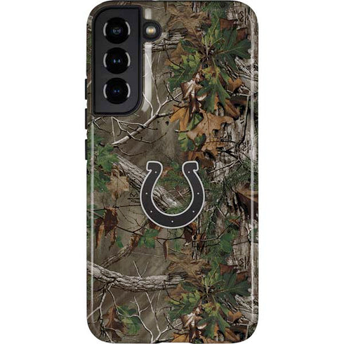 NFL Indianapolis Colts Realtree Xtra Green Camo Galaxy S22 Plus Pro Case