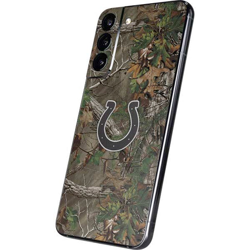 NFL Indianapolis Colts Realtree Xtra Green Camo Galaxy S22 Plus Skin