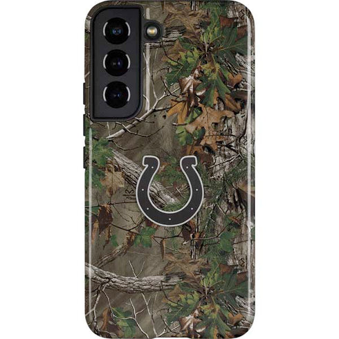 NFL Indianapolis Colts Realtree Xtra Green Camo Galaxy S22 Pro Case