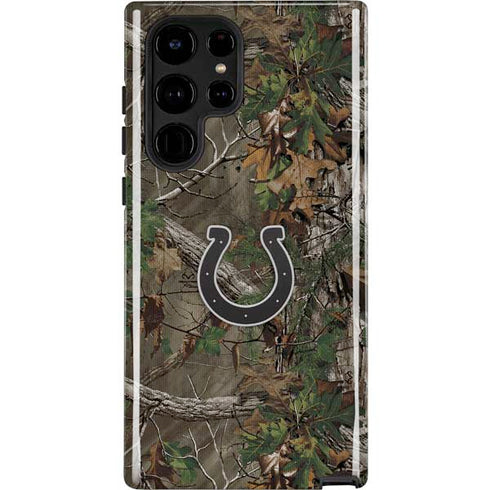 NFL Indianapolis Colts Realtree Xtra Green Camo Galaxy S22 Ultra Pro Case