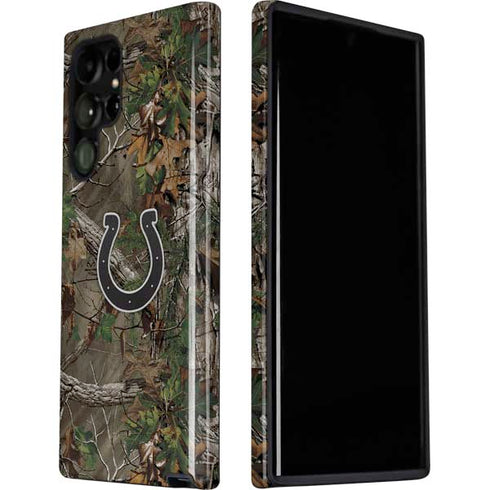 NFL Indianapolis Colts Realtree Xtra Green Camo Galaxy S22 Ultra Pro Case
