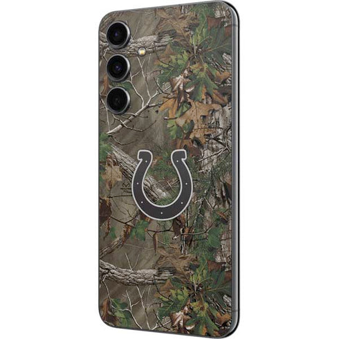NFL Indianapolis Colts Realtree Xtra Green Camo Galaxy S23 FE Skin
