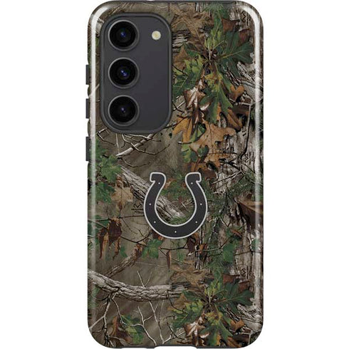 NFL Indianapolis Colts Realtree Xtra Green Camo Galaxy S23 Pro Case