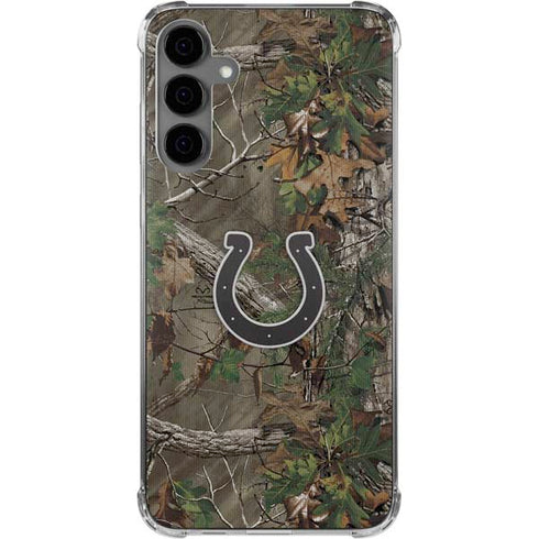 NFL Indianapolis Colts Realtree Xtra Green Camo Galaxy S24 Plus Clear Case
