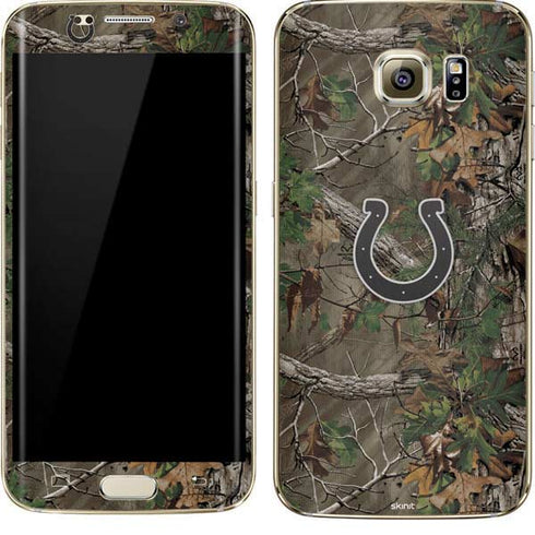 NFL Indianapolis Colts Realtree Xtra Green Camo Galaxy S7 Edge Skin