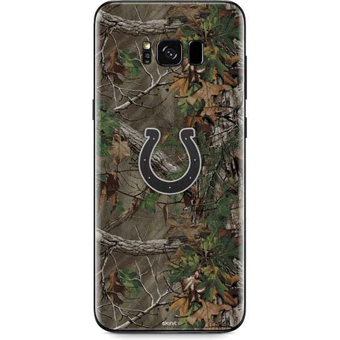 NFL Indianapolis Colts Realtree Xtra Green Camo Galaxy S8 Plus Skin