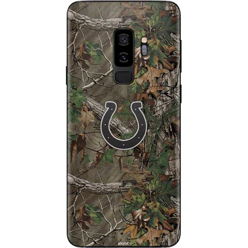 NFL Indianapolis Colts Realtree Xtra Green Camo Galaxy S9 Plus Skin